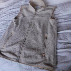 Vineyard Vines Womens Small Sherpa Fuzzy Vest Womens Size XS
